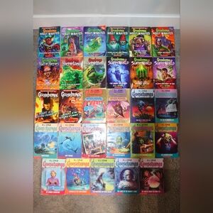 Goosebumps Book Lot - Colorful Vintage Covers